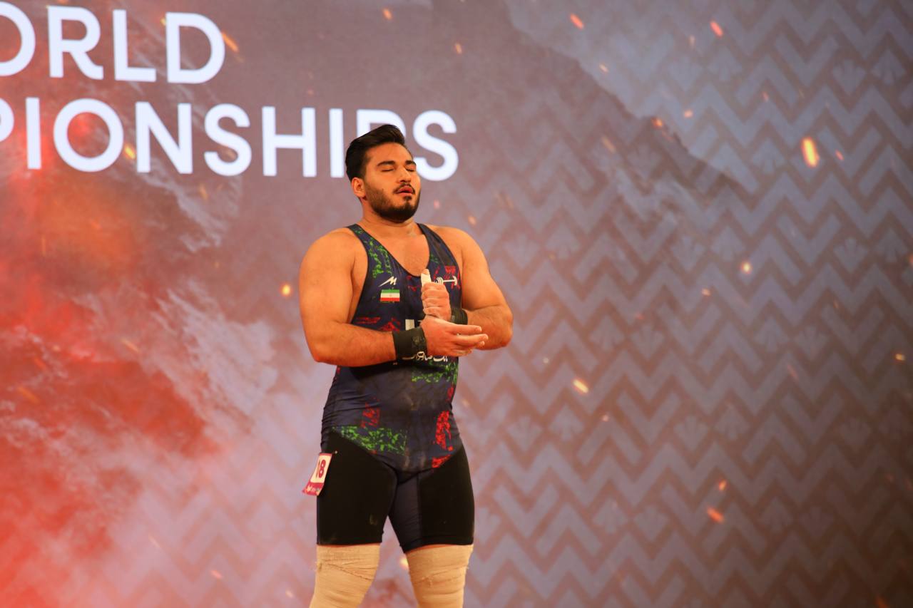 علیرضا نصیری در مسابقات وزنه‌برداری قهرمانی جهان، نقره گرفت