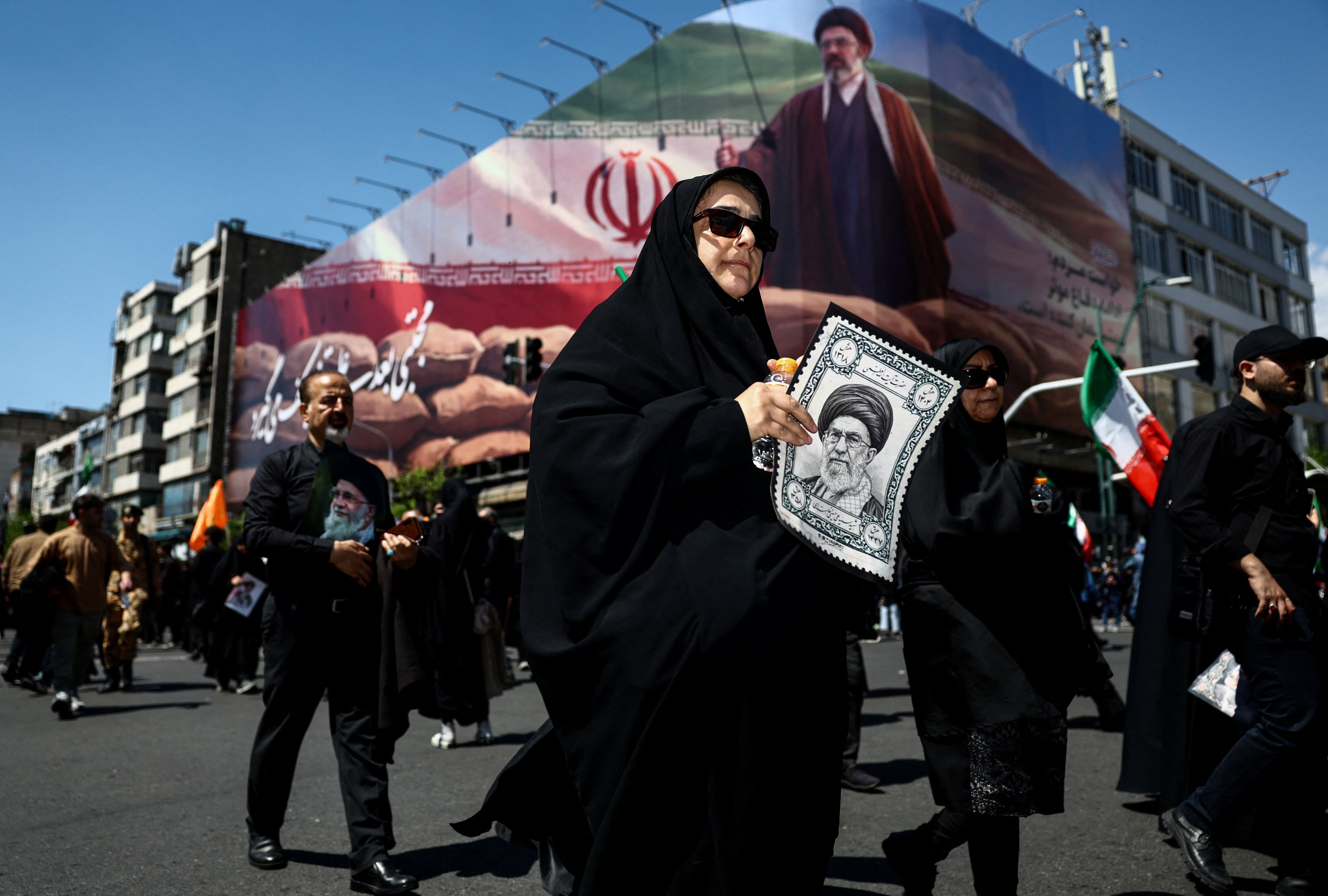 Islamic Republic marks Khamenei 40th day with burial still unclear