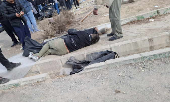 Iranian teen hid in body bag among slain protestors to survive - rights group