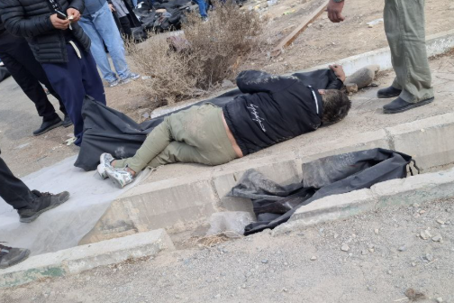 Iranian teen hid in body bag among slain protestors to survive - rights group