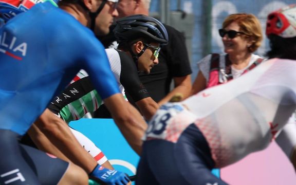 پس از ۱۶ سال طلسم شکست؛ علی لبیب از خط پایان مسابقه دوچرخهسواری المپیک عبور کرد