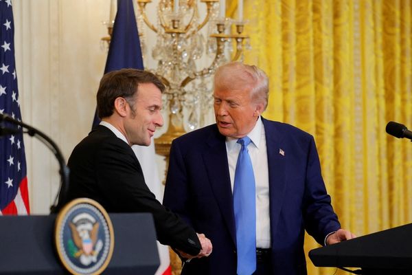 ماكرون: فرنسا وأميركا لا تريدان أن تمتلك إيران سلاحًا نوويًا
