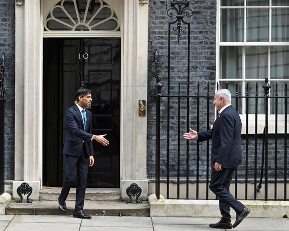 نتانیاهو در لندن: در دیدار با نخستوزیر بریتانیا بر لزوم افزایش فشار بر ایران تاکید کردم