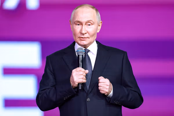 پوتین بر قصد روسیه برای تصرف تمام منطقه دونباس اوکراین تاکید کرد