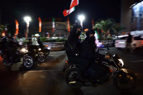 Armed patrols and nightly pro-government rallies spread fear across Iranian cities