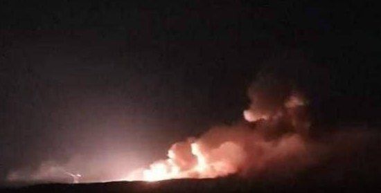 اسرائیل پایگاه‌های هوایی سوریه در حمص را هدف حمله قرار داد