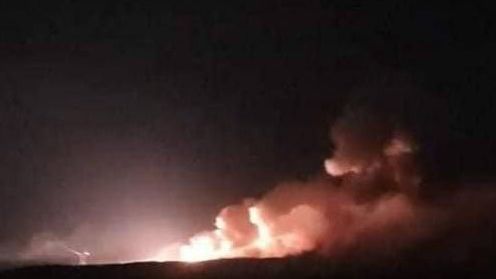 اسرائیل پایگاههای هوایی سوریه در حمص را هدف حمله قرار داد