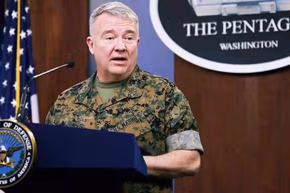 Outgoing CENTCOM commander Gen. Kenneth McKenzie