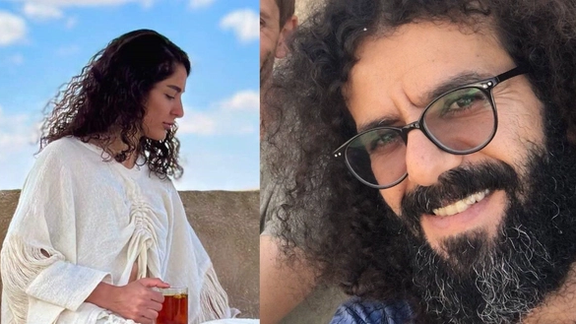 Eco-tour guides Niloufar Ghazaleh and her husband, Mohammad Ali Moghimi