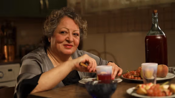 Lily Farhadpour in a scene from My Favorite Cake.