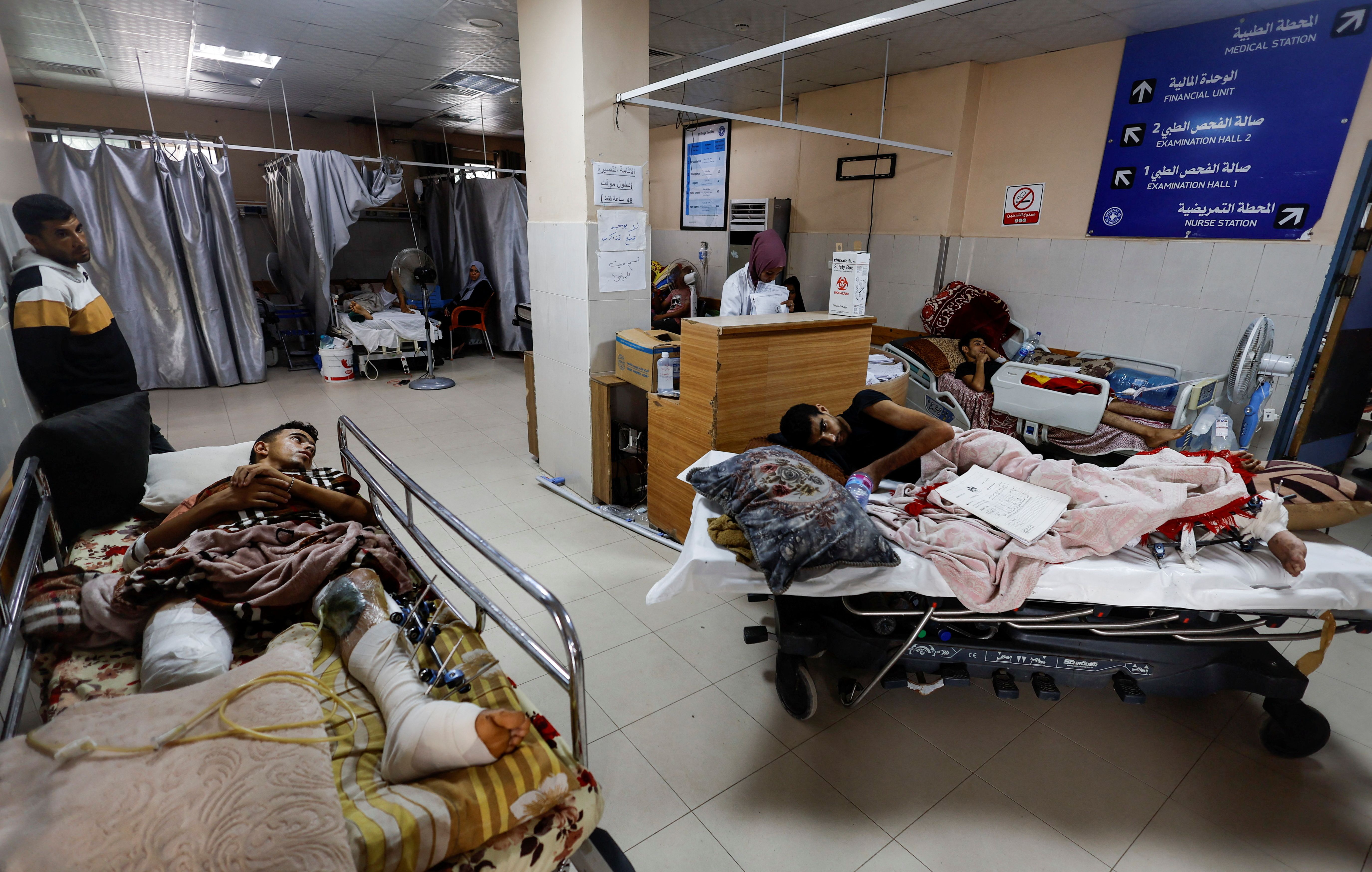 پس از دستور اسرائیل، بیمارستان اروپایی‌ در خان یونس «کاملا خالی» شد