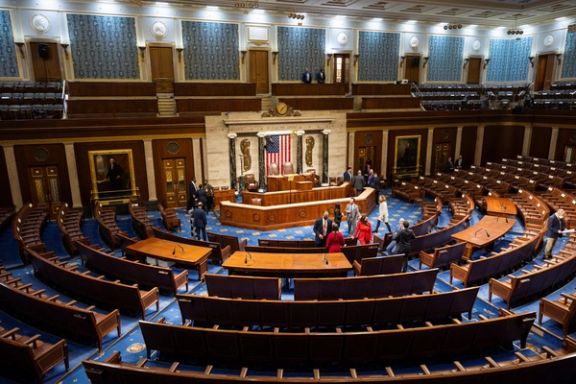 United States House of Representatives chamber at the United States Capitol in Washington, D.C.