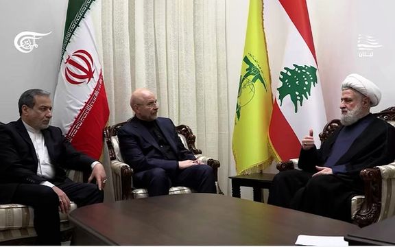 قالیباف و عراقچی قبل از ترک لبنان با دبیرکل حزبالله دیدار کردند