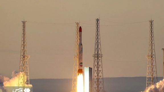 Iran's space rocket launch on Thursday, December 30.