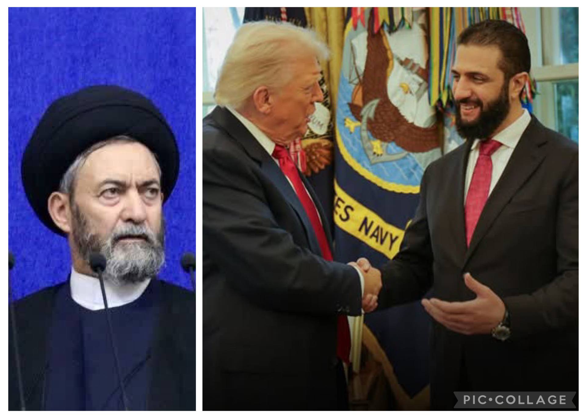 نماینده خامنه‌ای در اردبیل: ترامپ خیلی خشک با الشرع برخورد کرد