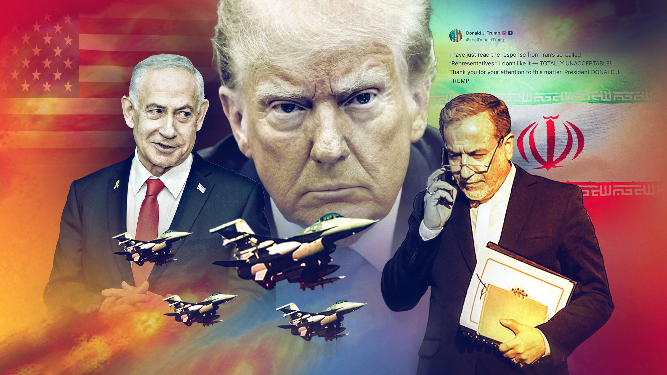 بازگشت به بزرگراه جنگ؛ خشم ترامپ از پاسخ تهران و احتمال آغاز حملات آمریکا ظرف یک هفته