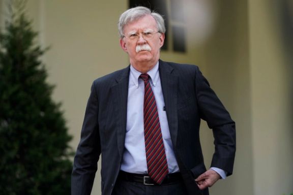 John Bolton was president Trump's national security advisor in 2018-2019