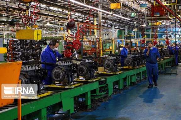 File photo of an Iranian factory