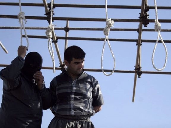 A public execution in Iran