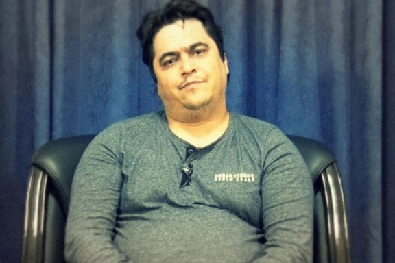 Rouhollah Zam after his abduction. October 2019