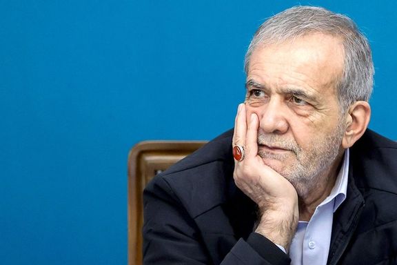 Iran's President Masoud Pezeshkian
