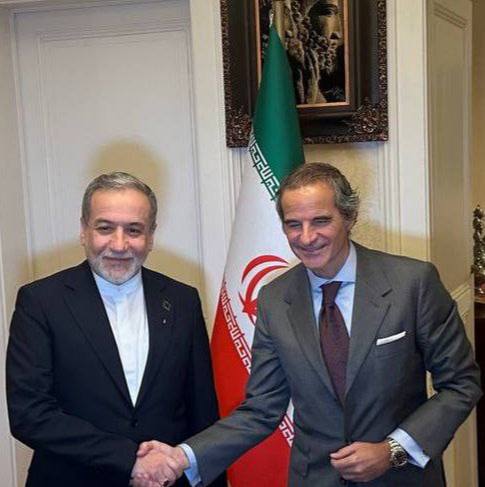 Araghchi meets IAEA chief ahead of second round of Iran-US talks