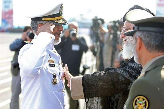 Rear Admiral Habibollah Sayyari, the Coordinating Deputy of the Islamic Republic's Army