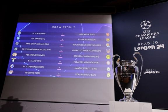 قرعهکشی لیگ قهرمانان اروپا؛ لایپزیگ-رئال مادرید، بارسلونا-ناپولی، پاریسنژرمن-سوسیداد