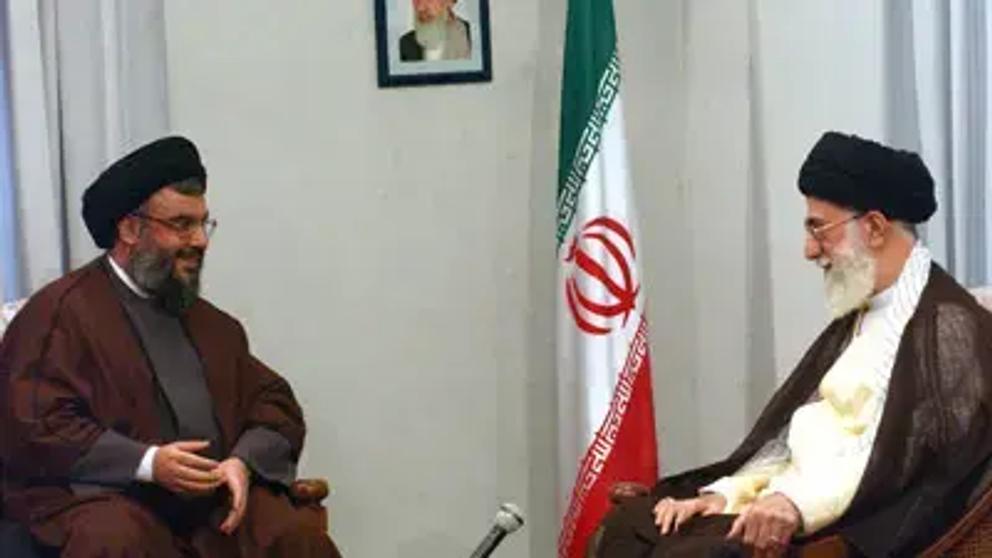 Hassan Nasrallah meeting Ali Khamenei in Tehran