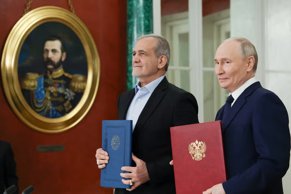 "الخارجية" الروسية: اتفاقية الشراكة الاستراتيجية الشاملة مع إيران تدخل حيز التنفيذ