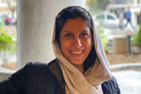 Nazanin Zaghari-Ratcliffe, in Tehran on July 21, 2021