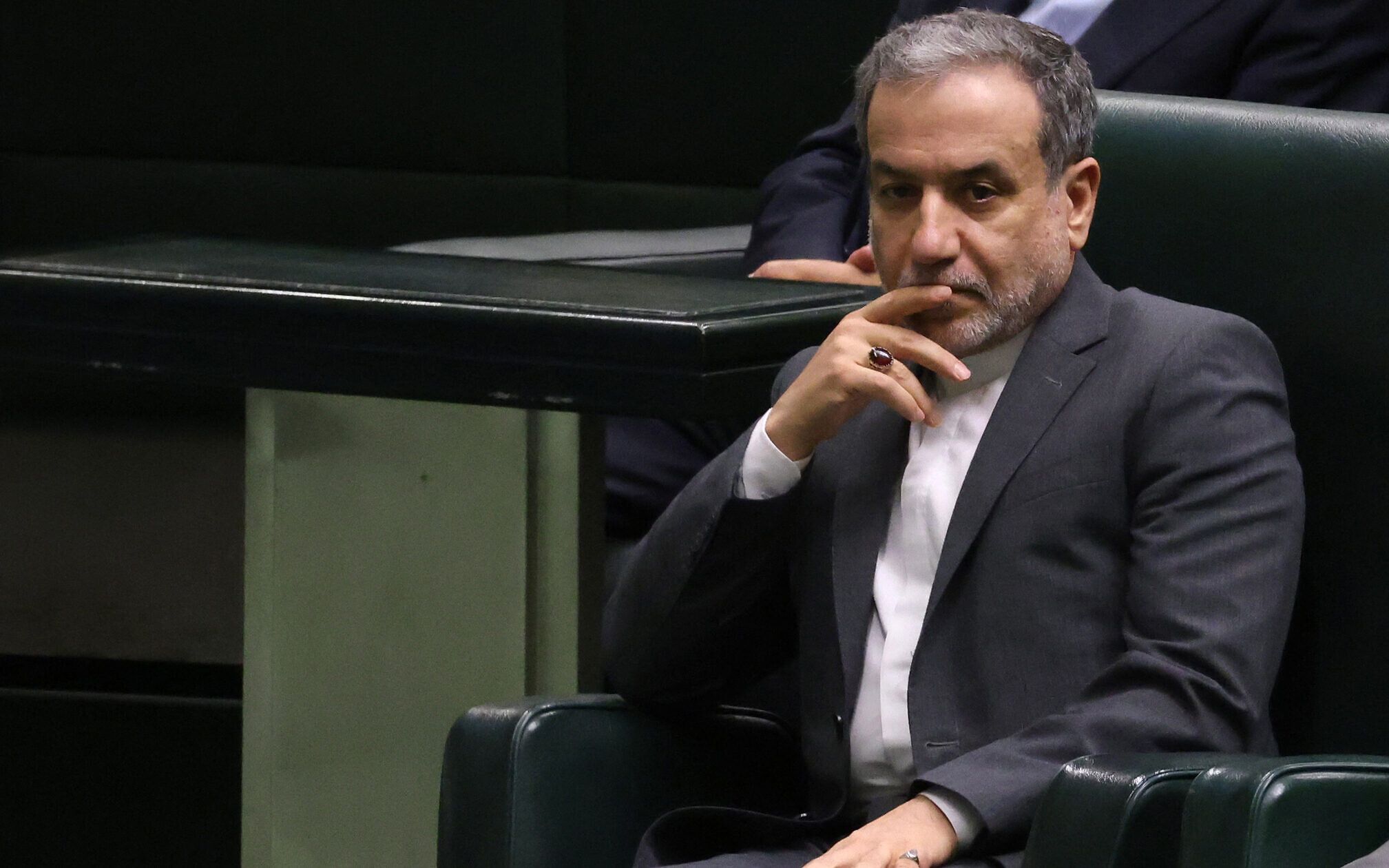 Iran's foreign minister Abbas Araghchi