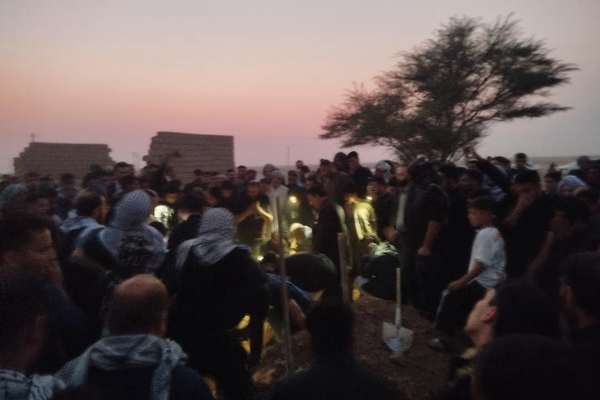 پیکر احمد بالدی تحت تدابیر شدید امنیتی در اهواز به خاک سپرده شد
