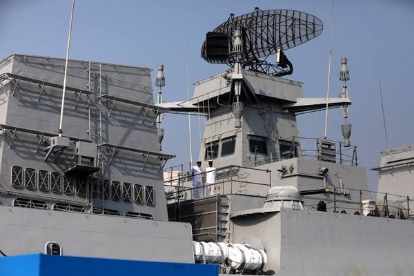 Indian Navy Deploys Guided Missile Destroyers In Arabian Sea