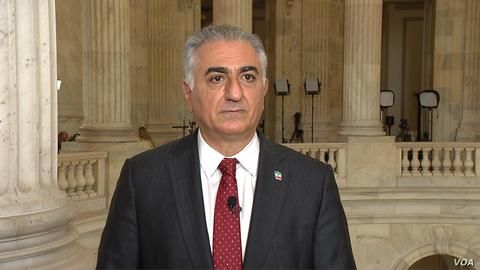 Iran’s exiled prince Reza Pahlavi