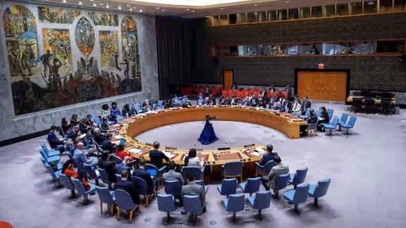 UN Security Council in session on Thursday, October 27