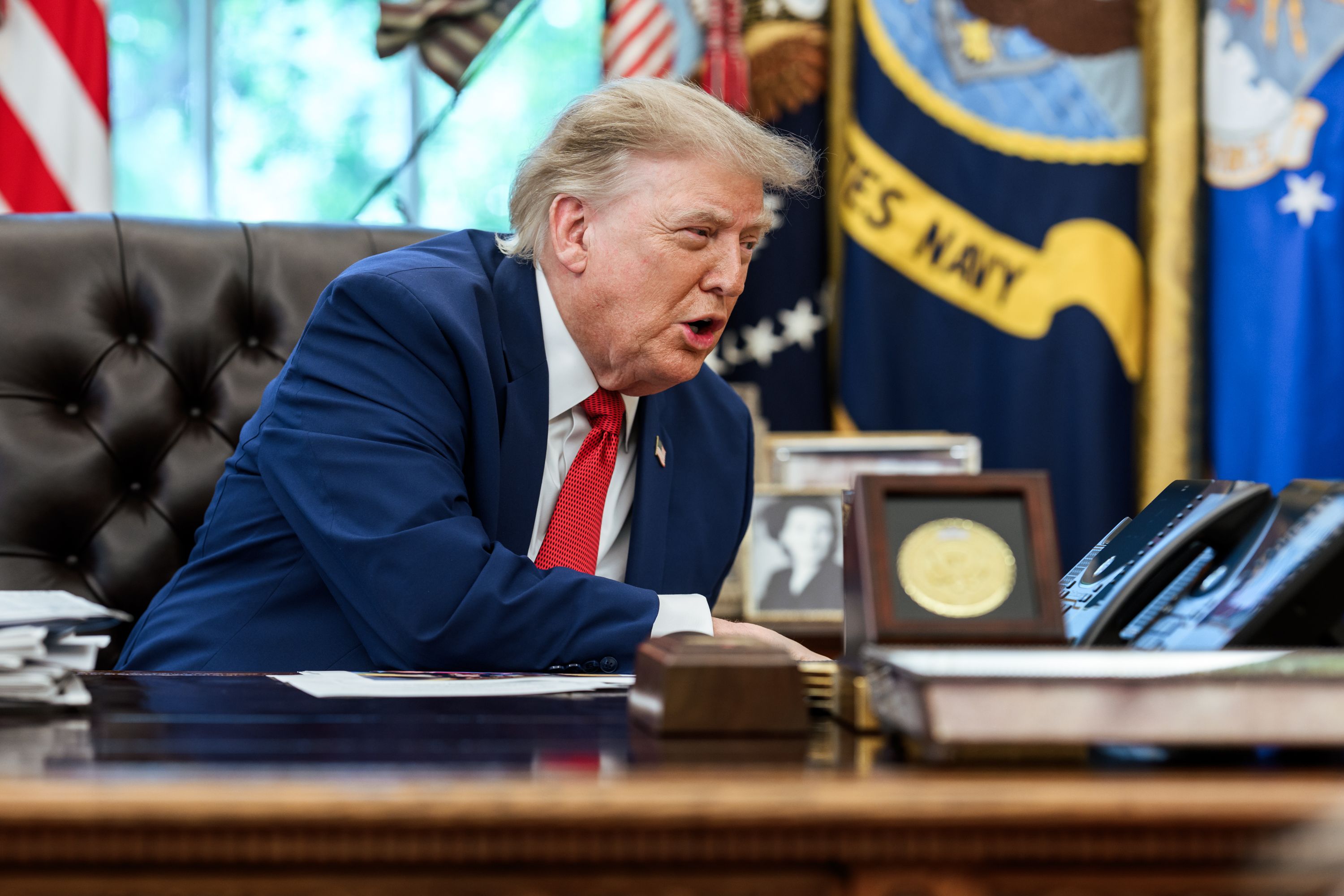 Trump says Hormuz open as reports point to weaker Iran control