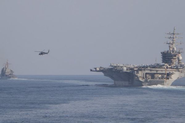 US Deploys Naval Strike Group To Persian Gulf