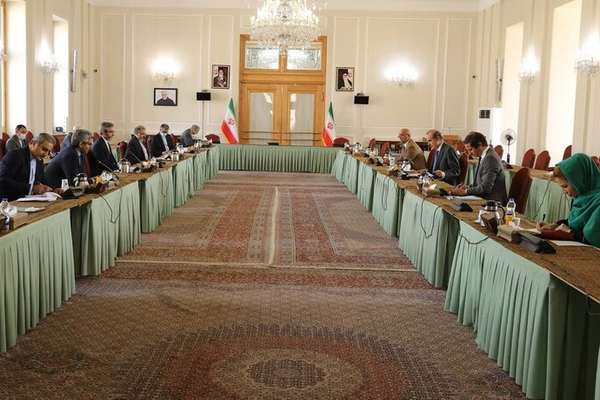 EU's Mora Holds Talks In Tehran But Little Information Available