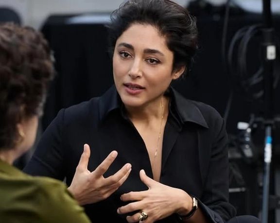 حمایت گلشیفته فراهانی از اعتراضات سراسری: به یک ایران آزاد و مستقل امیدوارم