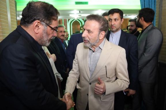 محمود واعظی و علی شمخانی