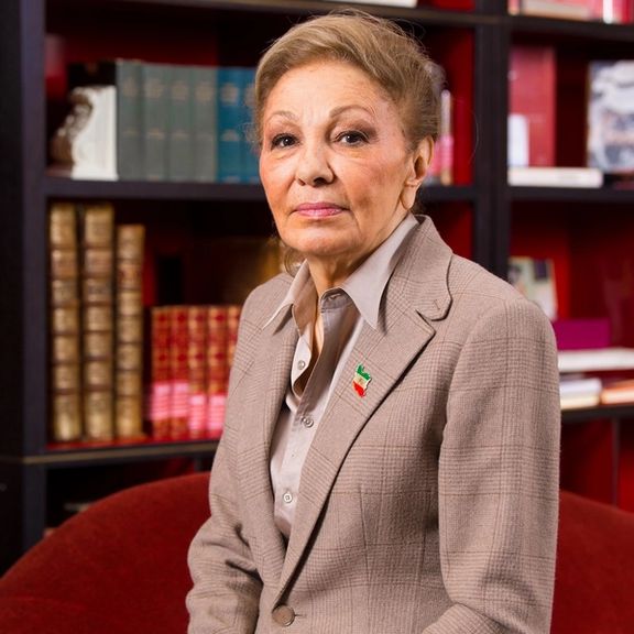 Iran’s exiled queen Farah Pahlavi