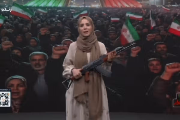 Iran state TV rifle displays stir unease over domestic intimidation