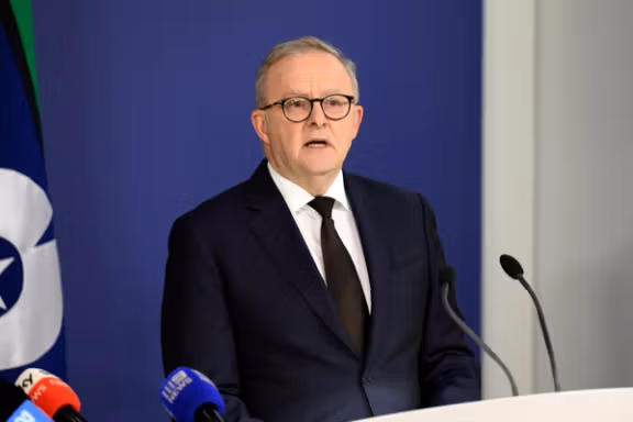 آلبانیزی این اتهام را که به رسمیت شناختن دولت فلسطین به یهودی ستیزی دامن زده، رد کرد