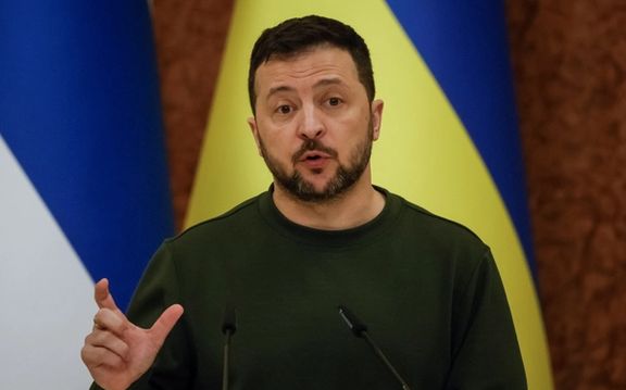 ولودیمیر زلنسکی: اقدامات جمهوری اسلامی کل منطقه و جهان را تهدید میکند