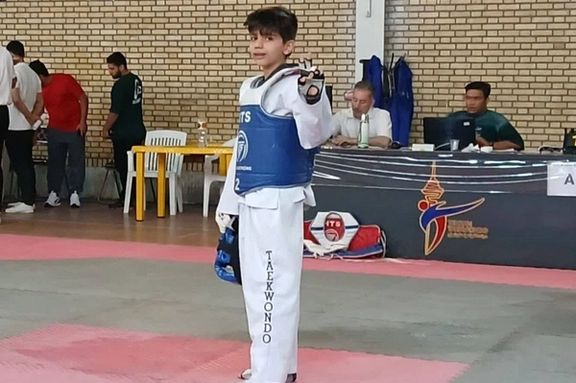 با امیرعلی امینی، تکواندوکار نوجوان در حمله اسرائیل به تهران کشته شد