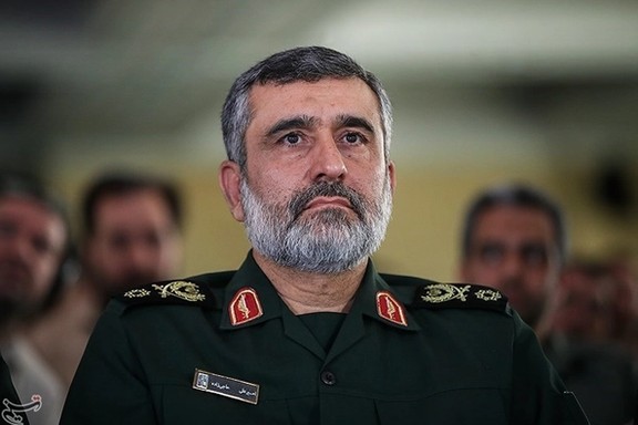 Amir-Ali Hajizadeh, the commander of the Aerospace Force of the IRGC