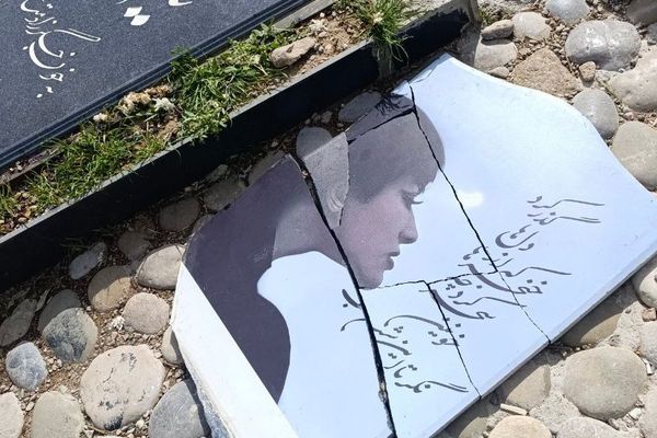 Mother of slain Iranian protester speaks out after fresh grave desecration