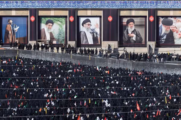 Iran buries Khamenei as fight over his power continues