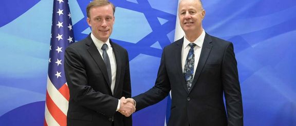 US National Security Adviser Jake Sullivan and counterpart Tzachi Hanegbi In January, 2023